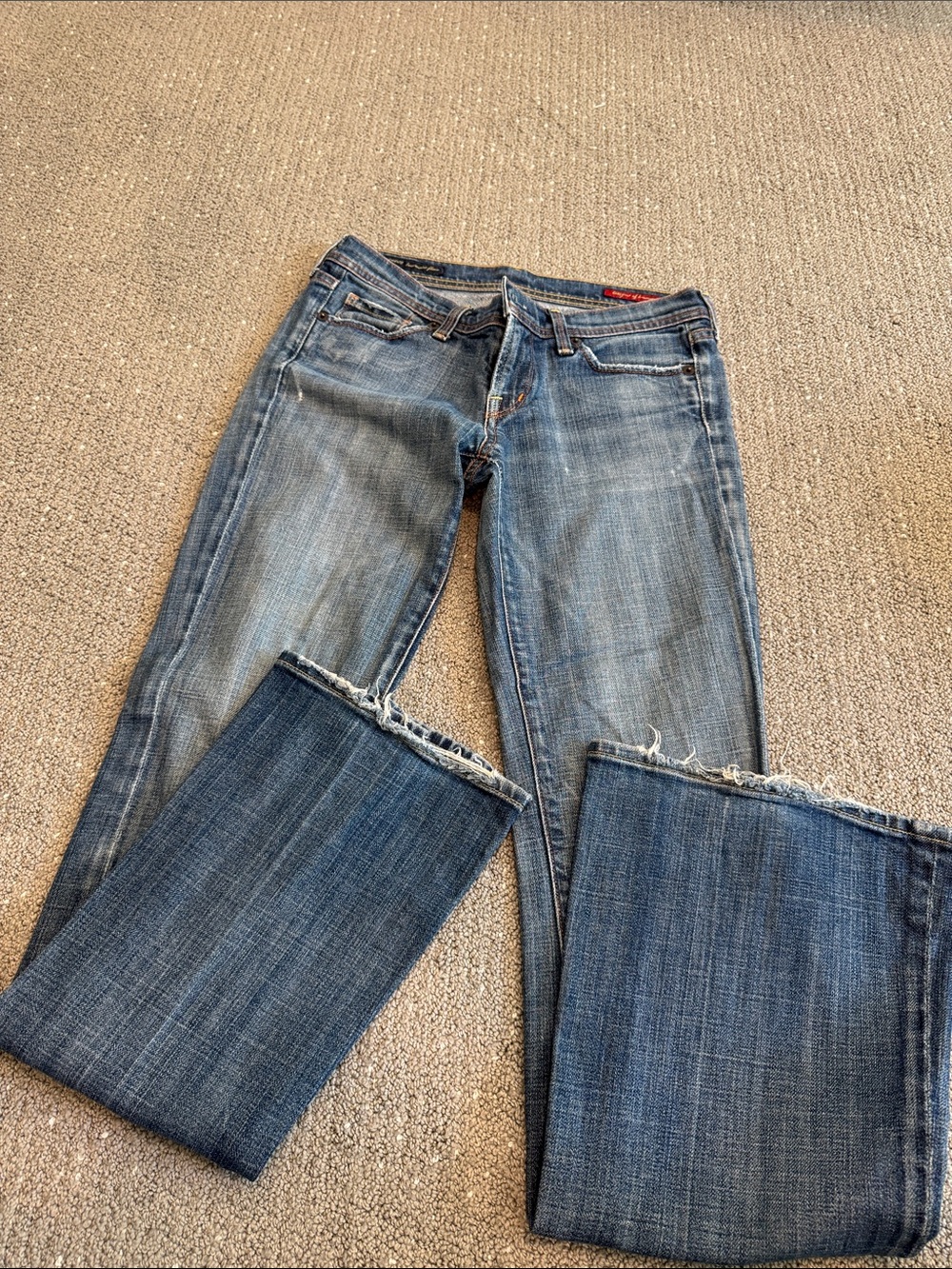 Vintage citizens of humanity Jena’s. Women's Distressed Blue Jeans